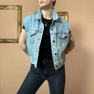 LEVI’S Vintage Red Tag Denim Vest